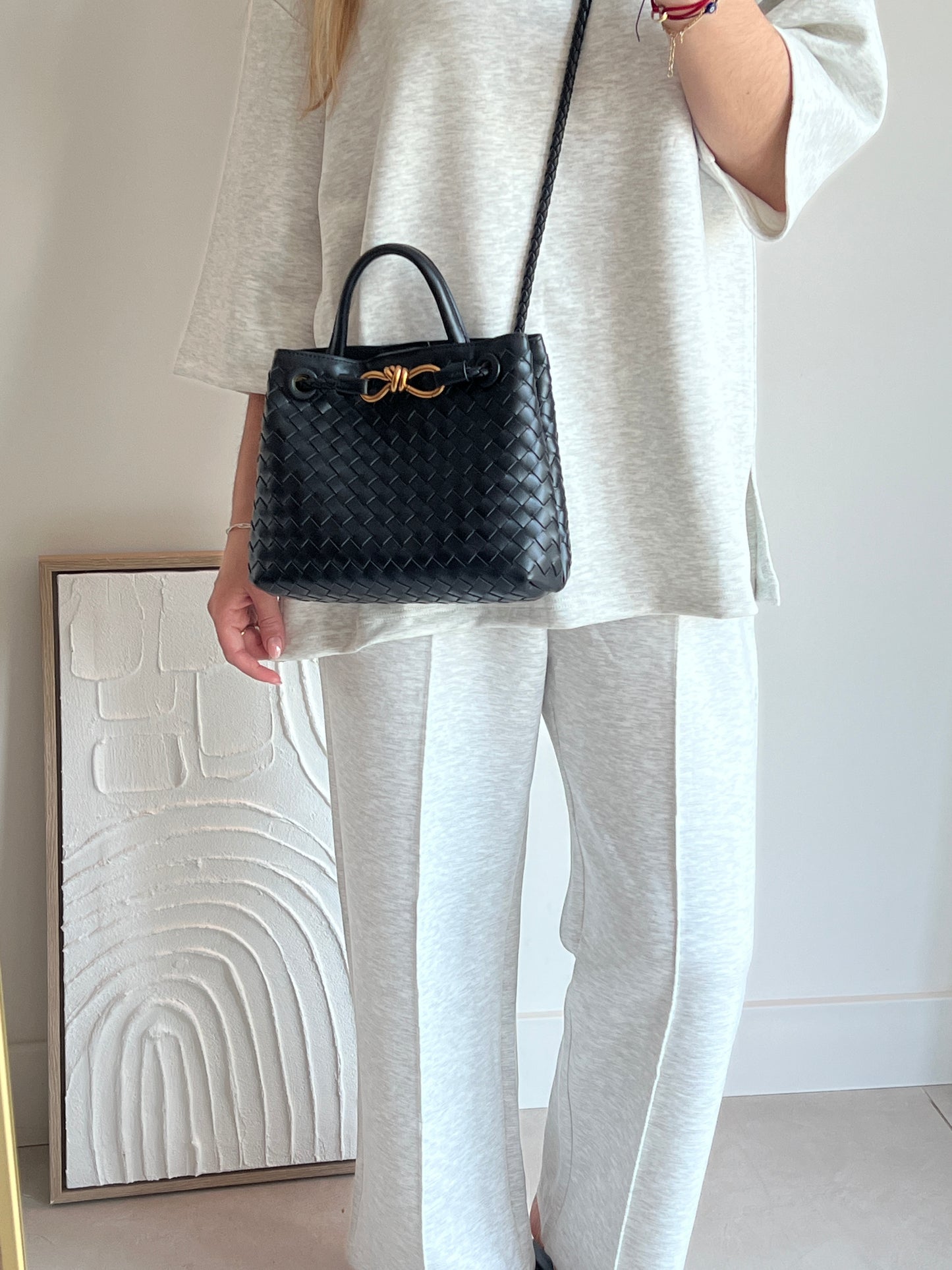 Set Elodie 2 pieces grijs