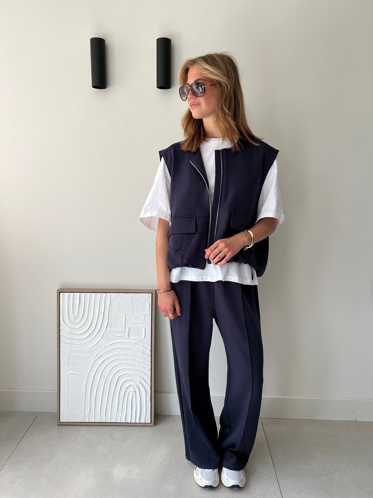 T-shirt basic blanc
