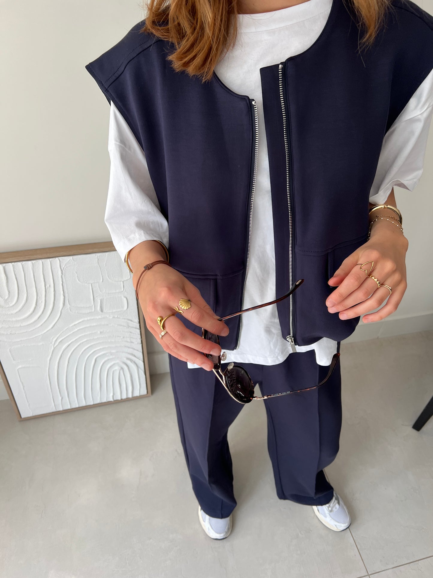 T-shirt basic blanc