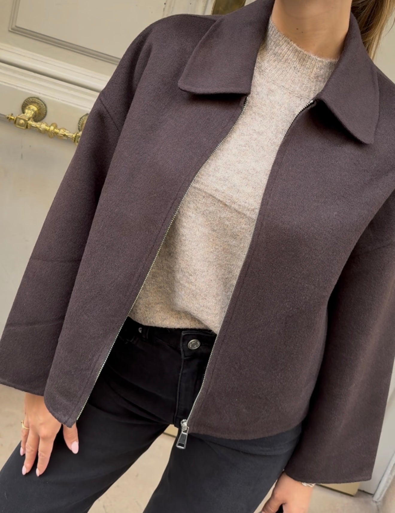 Paris Avenue Wool Jacket