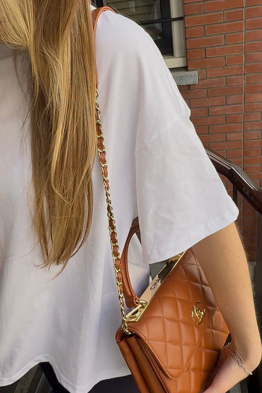 T-shirt basic blanc